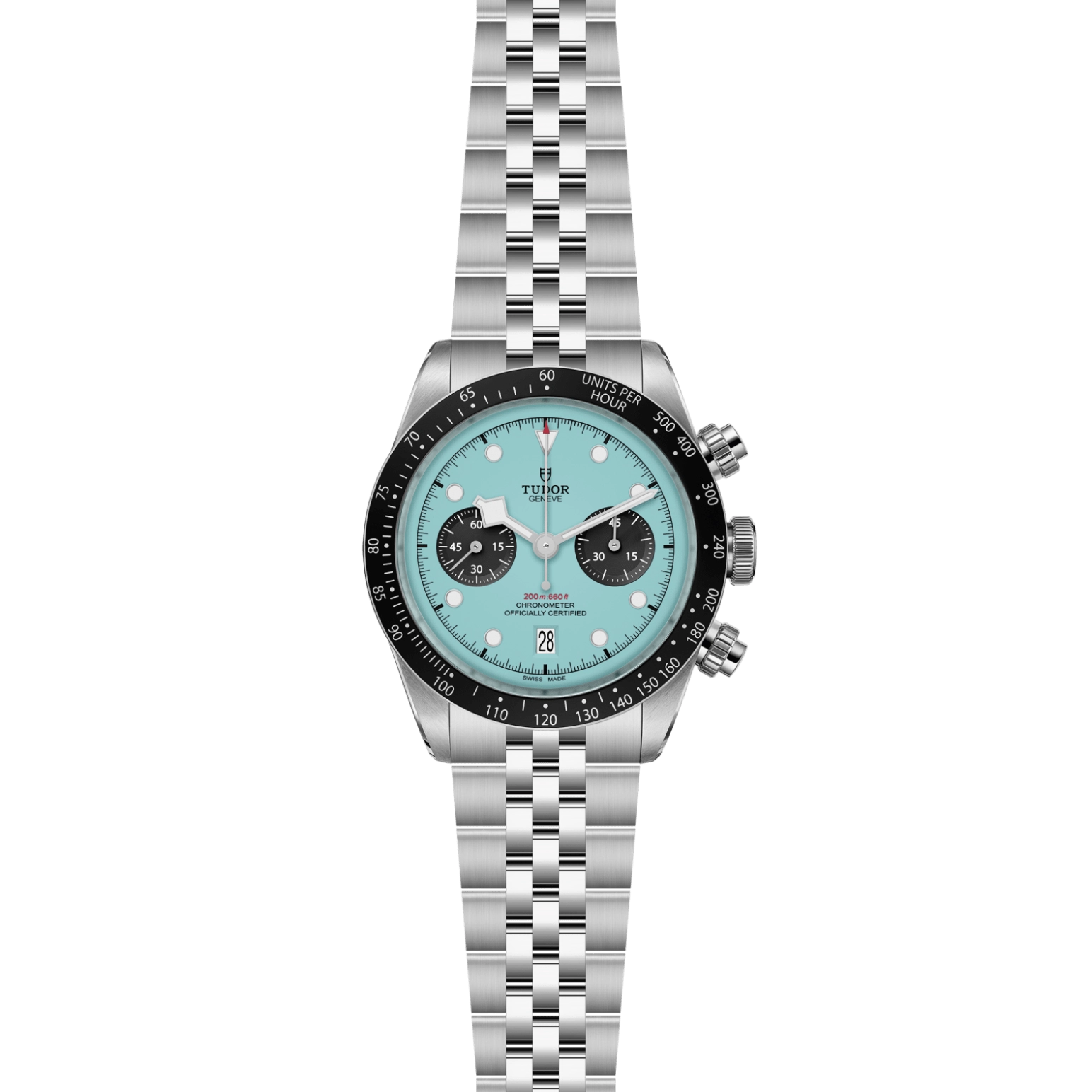 TUDORBlack Bay ChronoDaring Watches磨光及磨砂不锈钢表壳，直径41毫米 - M79360N-0024 at Cortina Watch Singapore