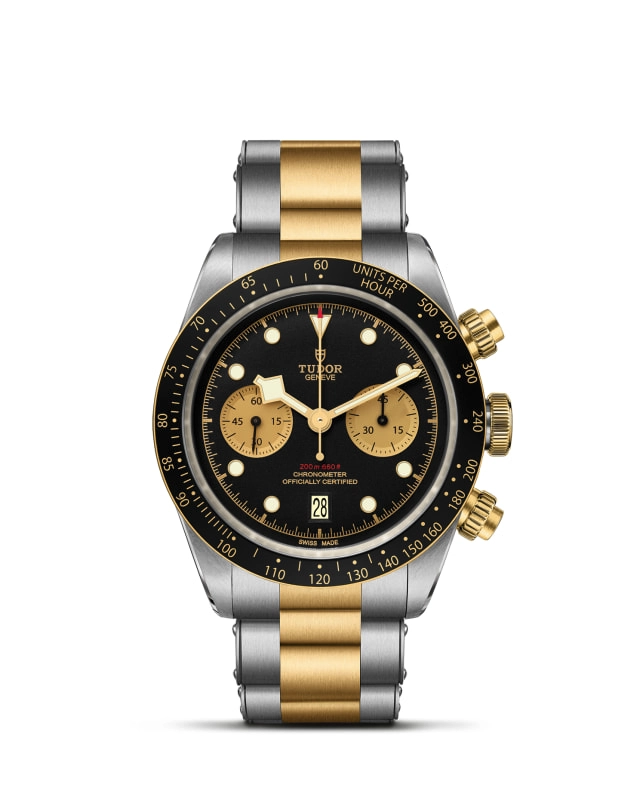 TUDORBlack Bay Chrono S&GBlack Bay Chrono41mm steel case with polished and satin finish - M79363N-0001 at Cortina Watch Singapore