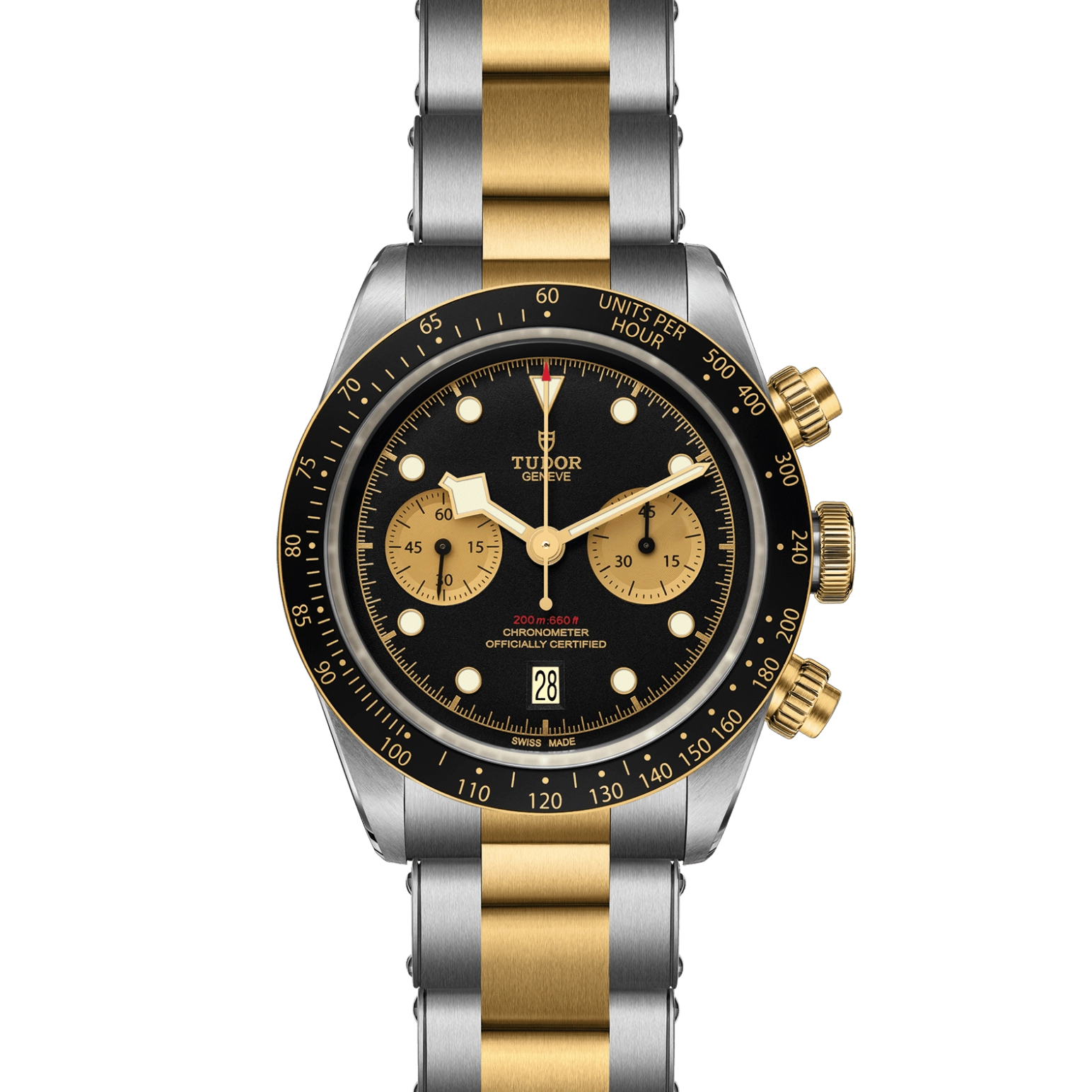 TUDORBlack Bay Chrono S&GBlack Bay Chrono41mm steel case with polished and satin finish -  at Cortina Watch Singapore