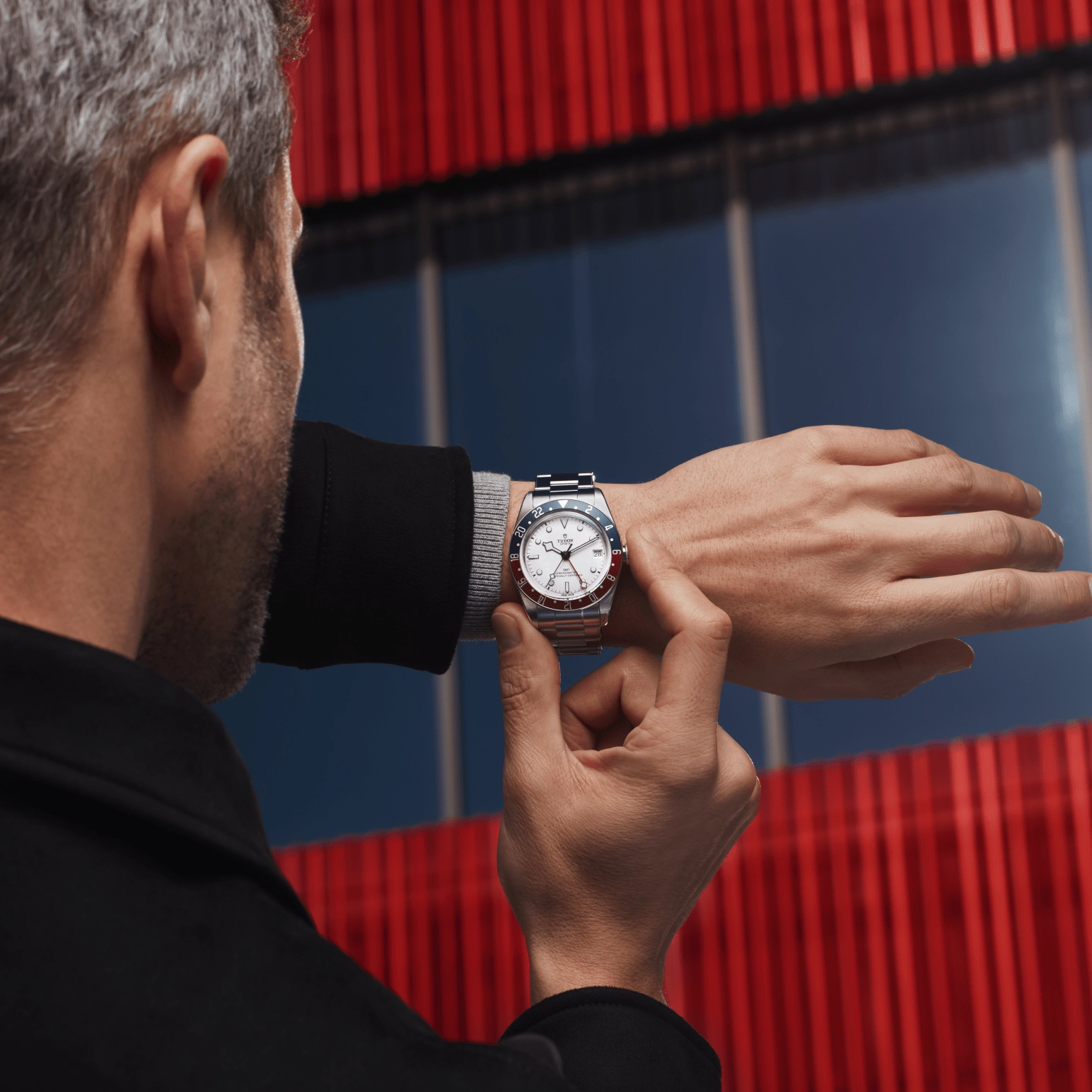 TUDORBlack Bay GMTBlack Bay GMT41mm steel case with polished and satin finish -  at Cortina Watch Singapore