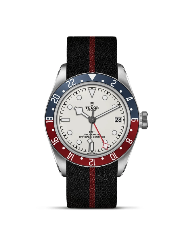 TUDORBlack Bay GMTBlack Bay GMT41mm steel case with polished and satin finish - M79830RB-0012 at Cortina Watch Singapore