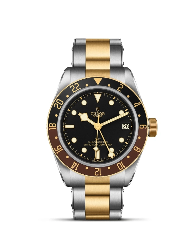 TUDORBlack Bay GMT S&GBlack Bay GMT41mm steel case with polished and satin finish - M79833MN-0001 at Cortina Watch Singapore
