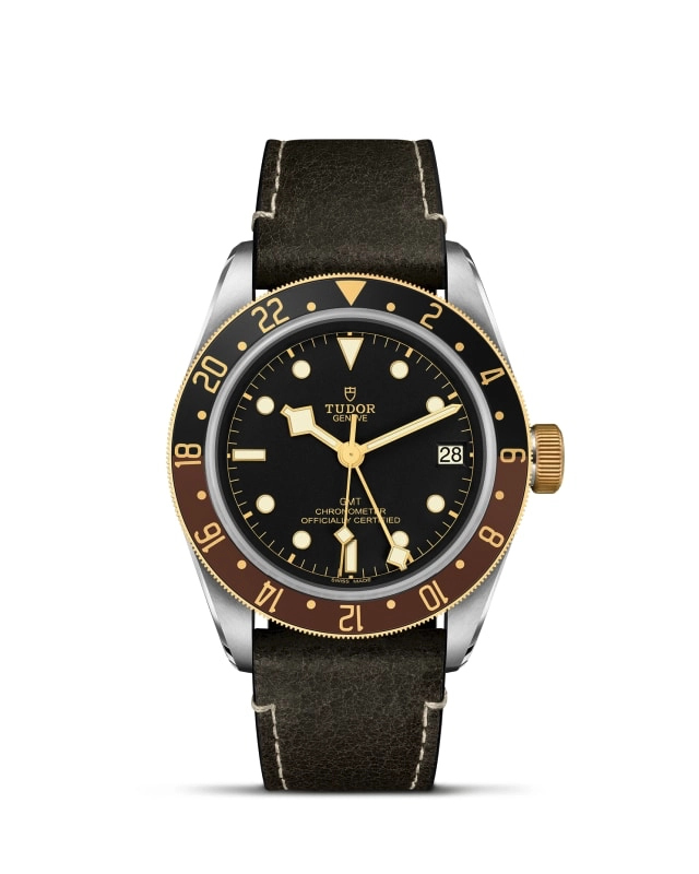 TUDORBlack Bay GMT S&GBlack Bay GMT41mm steel case with polished and satin finish - M79833MN-0003 at Cortina Watch Singapore