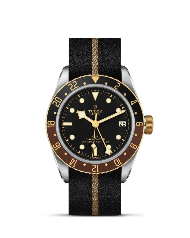 TUDORBlack Bay GMT S&GBlack Bay GMT41mm steel case with polished and satin finish - M79833MN-0004 at Cortina Watch Singapore
