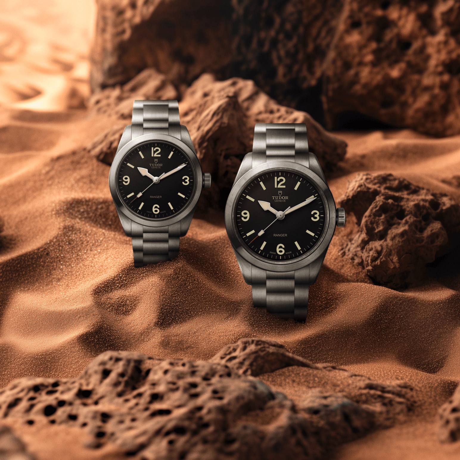 TUDORRangerRanger39mm steel case, satin finish -  at Cortina Watch Singapore