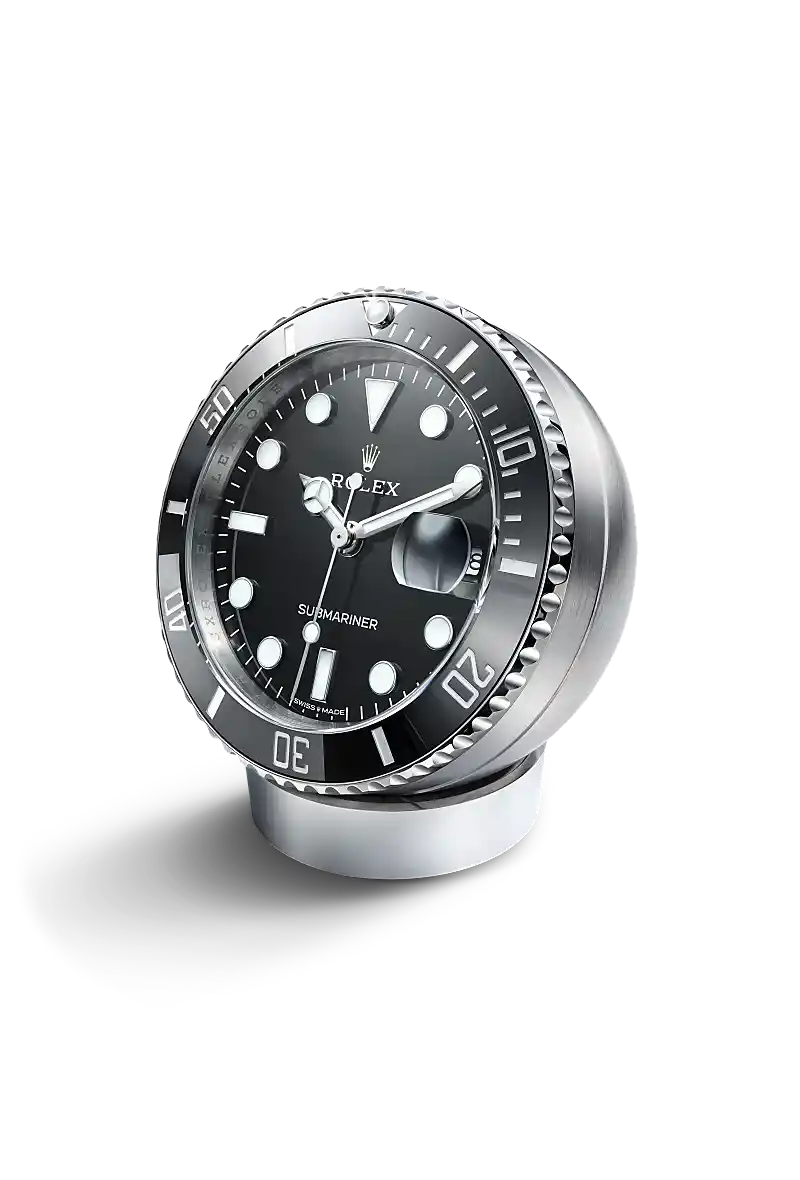 Rolex Submariner Date desk clock in Stainless steel, C909010LN-0001 at Cortina Watch
