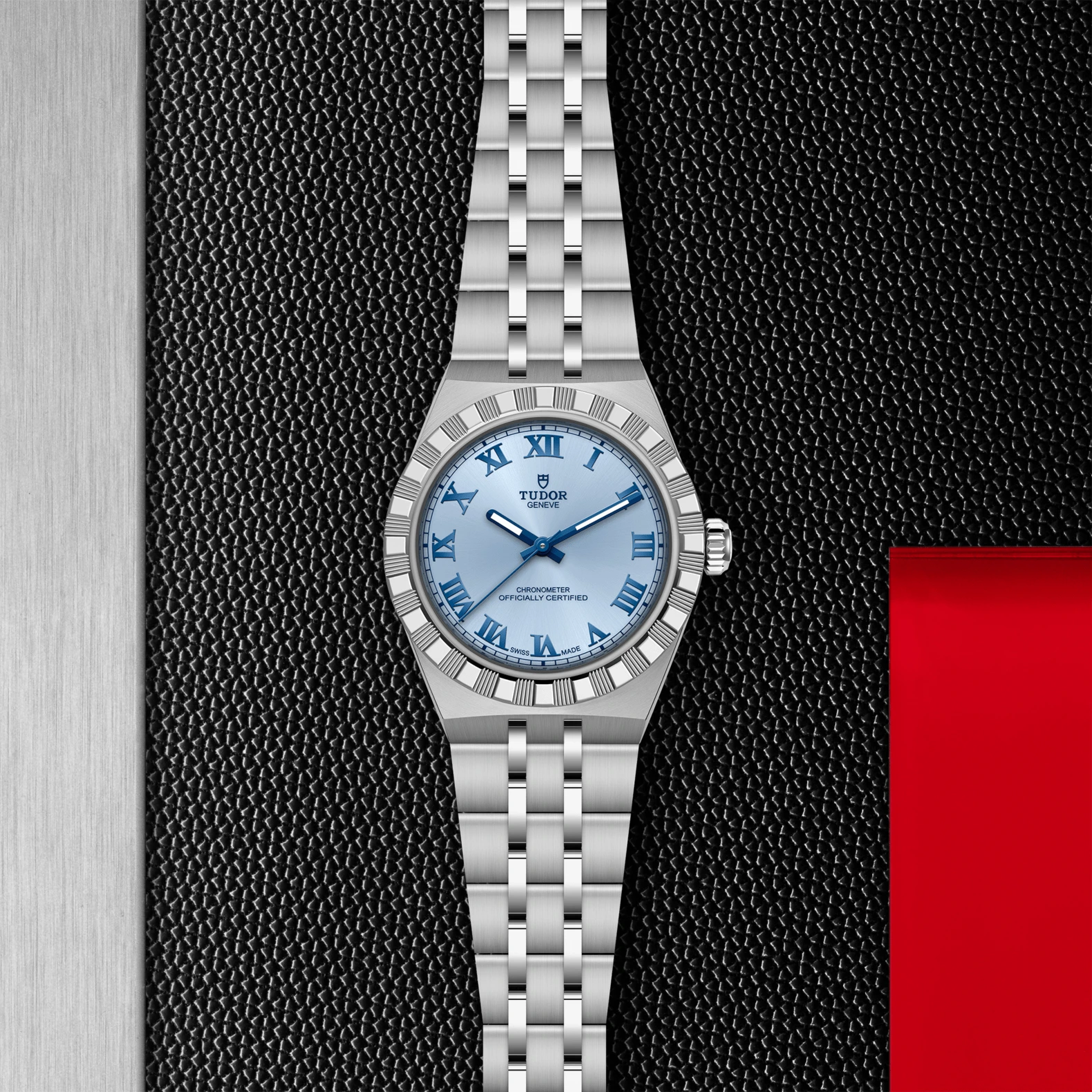 TUDORTUDOR RoyalTUDOR Royal30mm stainless steel case with polished and satin finish - M2830A1A0-0004 at Cortina Watch Singapore