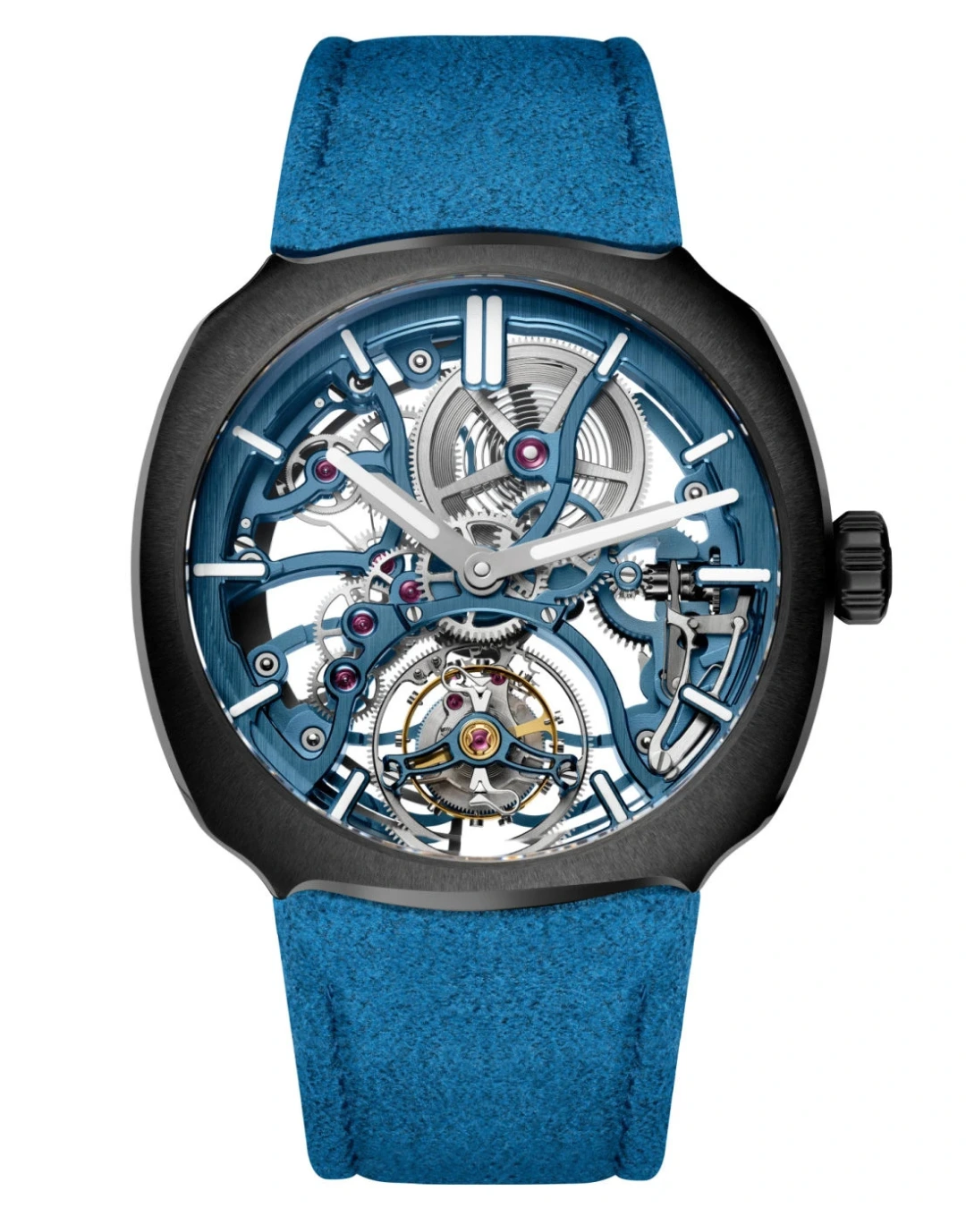 Streamliner Tourbillon Skeleton Ceramic Alpine Limited Edition - Cortina Watch