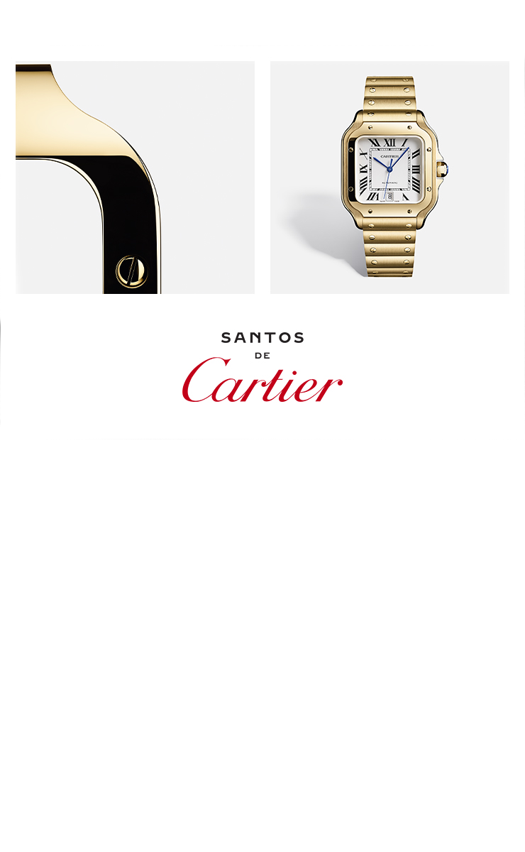 Cartier Santos De Cartier Cortina Watch Mobile Banner