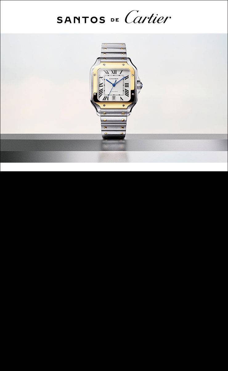 Santos De Cartier At Cortina Watch Mb